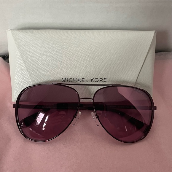 KORS Michael Kors Accessories - RARE ALL Purple Michael Kors sunglasses. Frames: ~5.5”across ~2”height